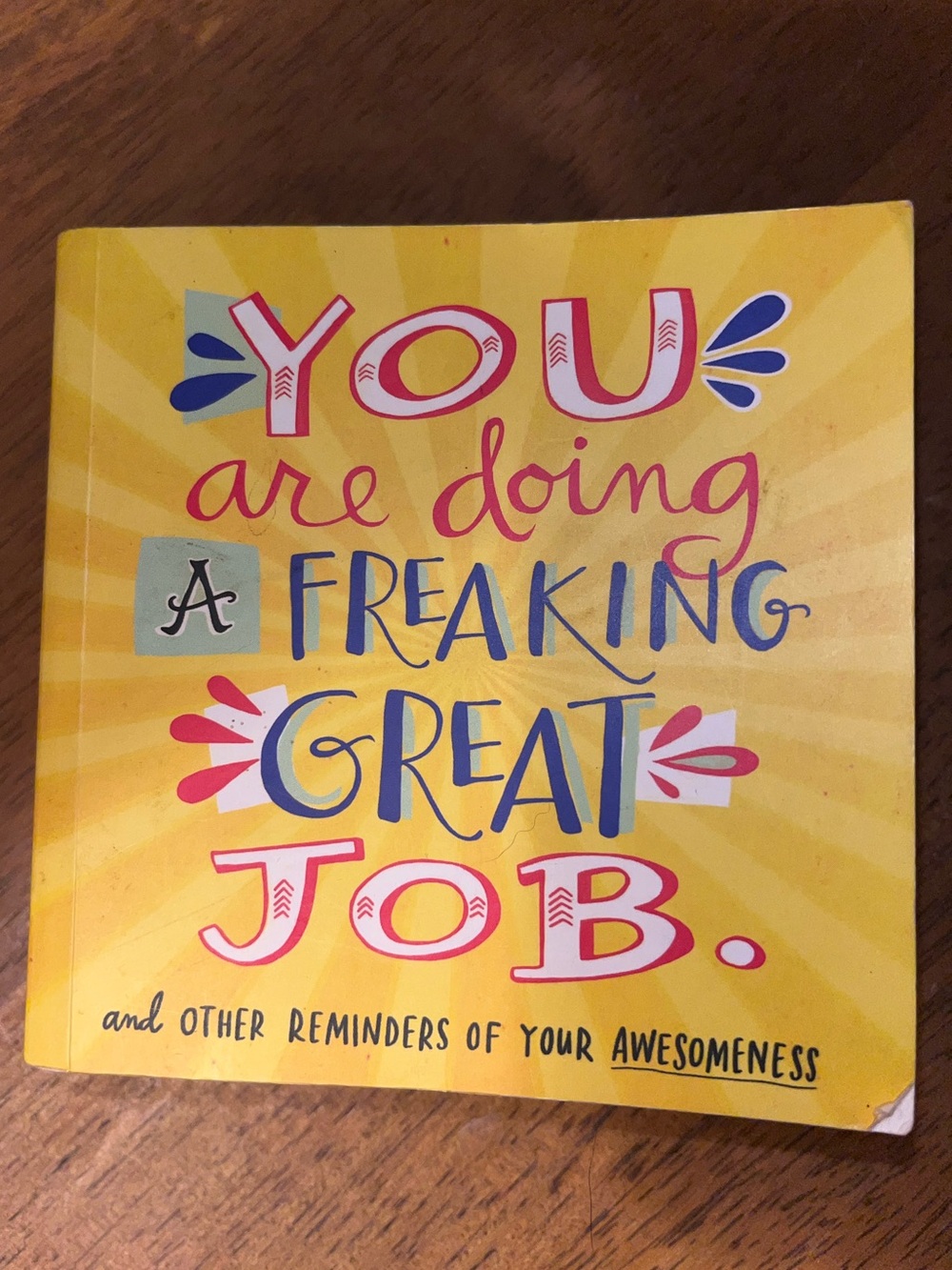 You Are Doing A Freaking Great Job - Inspirational Book